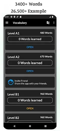 Скриншот 4 — Oxford Vocabulary PRO
