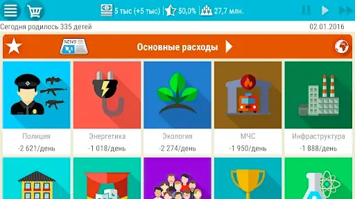 Скриншот 2 — Симулятор Президента Lite