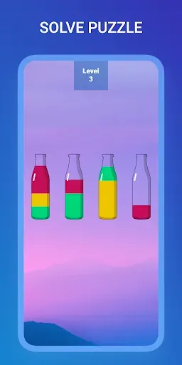 Скриншот 1 — Bottle Sort Game - Puzzle