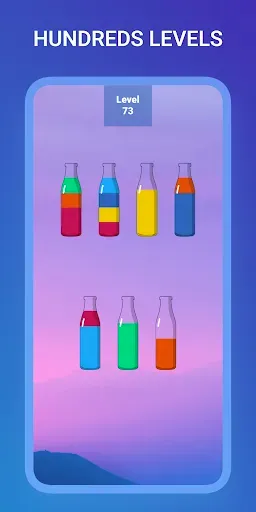 Скриншот 3 — Bottle Sort Game - Puzzle