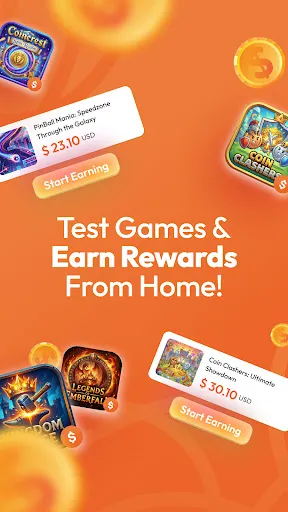 Скриншот 1 — Paid Tester: Test Online Games