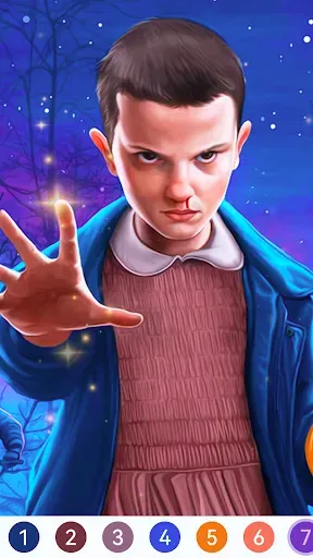 Скриншот 8 — Stranger Thing Paint by Number
