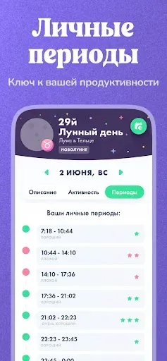 Скриншот 5 — Навамша: лунный календарь