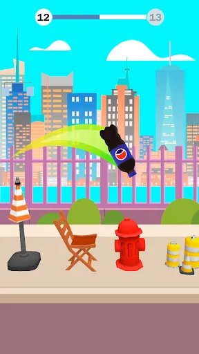 Скриншот 1 — Bottle Flip 3D: Прыжок бутылки