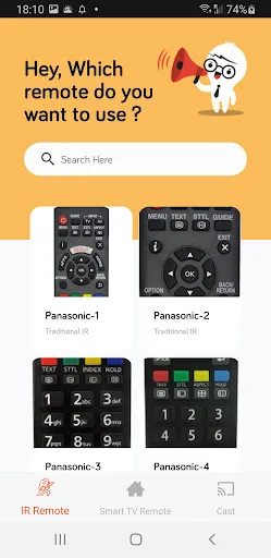 Скриншот 2 — Panasonic Smart TV Remote