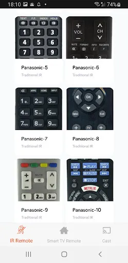 Скриншот 3 — Panasonic Smart TV Remote