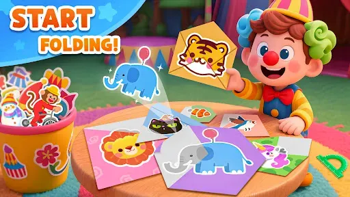 Скриншот 1 — Folding Fun:Cute Folding Paper