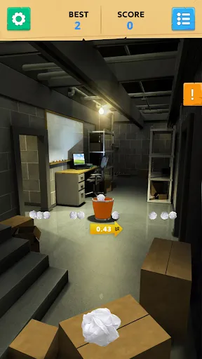 Скриншот 1 — Paper Toss Office - Jerk Boss