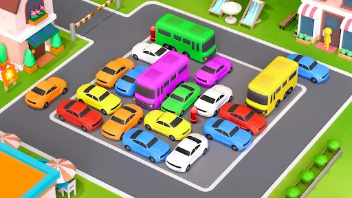 Скриншот 1 — Car Out: Машинки Парковка Игра