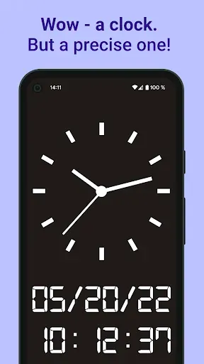 Скриншот 1 — AtomicClock: атомные часы