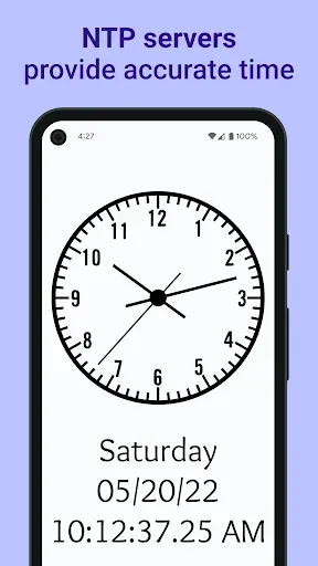 Скриншот 2 — AtomicClock: атомные часы