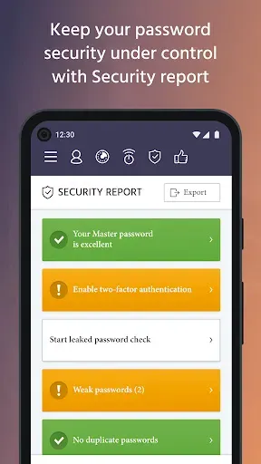 Скриншот 6 — PassWatch -  Password Manager