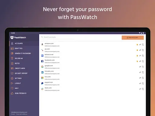 Скриншот 7 — PassWatch -  Password Manager