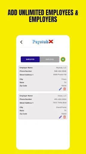 Скриншот 6 — Paystub Maker: Paycheck