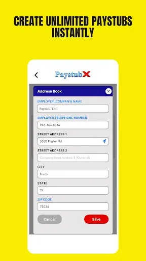 Скриншот 7 — Paystub Maker: Paycheck