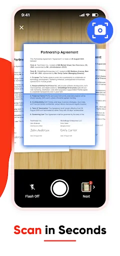 Скриншот 2 — Конвертер PDF - фото в пдф