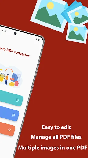 Скриншот 2 — Конвертер изображений в PDF