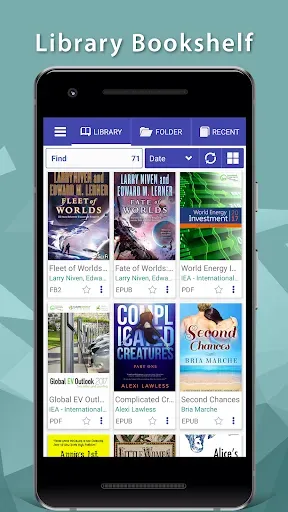 Скриншот 1 — PDF Reader: PDF Viewer+Folders