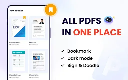 Скриншот 1 — PDF Reader - PDF Редактор