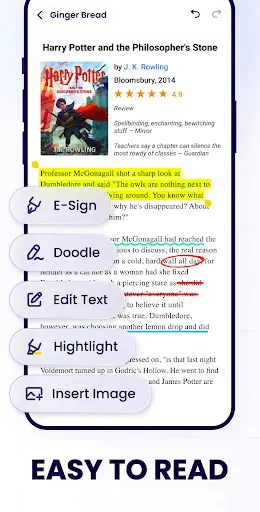 Скриншот 4 — PDF Reader - PDF Редактор