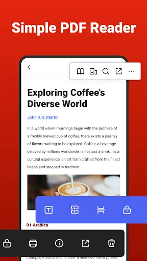 Скриншот 2 — PDF Reader - Editor & Viewer