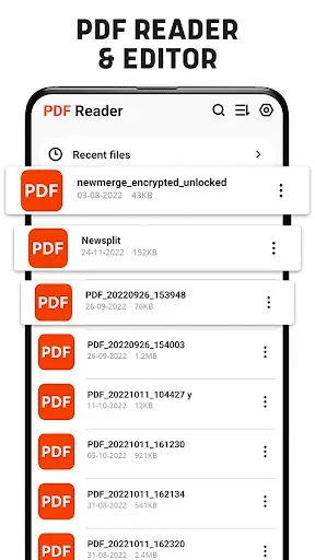 Скриншот 1 — читатель pdf & pdf редактор