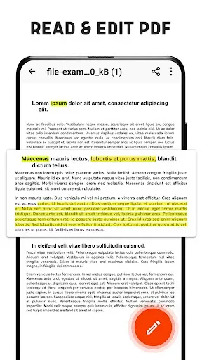 Скриншот 4 — читатель pdf & pdf редактор