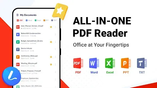 Скриншот 1 — PDF Reader - Открыть Пдф