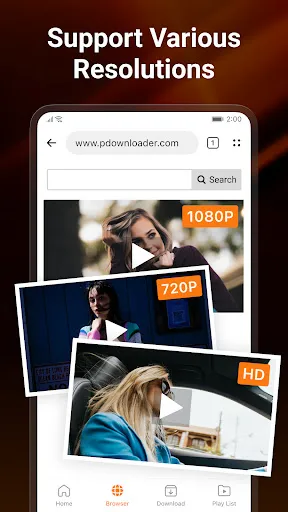 Скриншот 3 — PDownloader — загрузчик видео