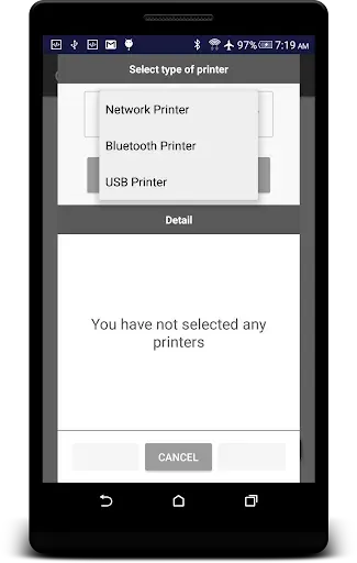 Скриншот 2 — Quick Printer (ESC POS Print)