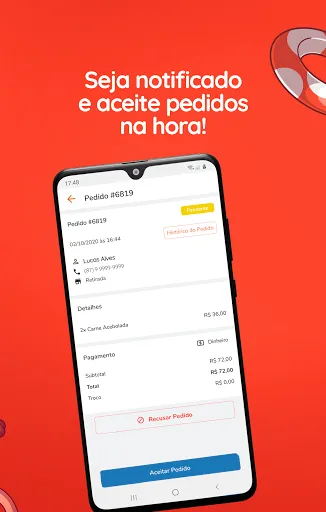 Скриншот 2 — Pinguim - Gestor pede.ai