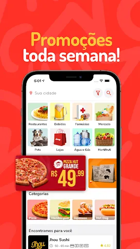 Скриншот 2 — pede.ai - delivery de tudo
