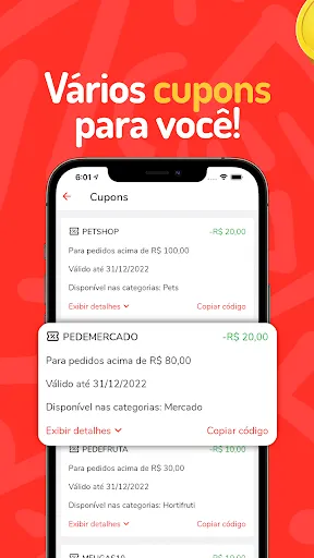 Скриншот 4 — pede.ai - delivery de tudo