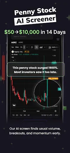 Скриншот 1 — Penny Stocks AI Screener Bot