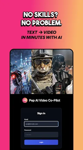 Скриншот 4 — Pep - Exclusive Creator Videos