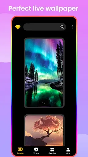 Скриншот 1 — Perfect Live Wallpapers