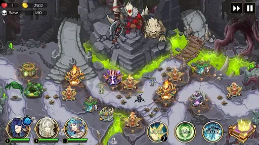 Скриншот 2 — Kingdom War: Tower Defense TD