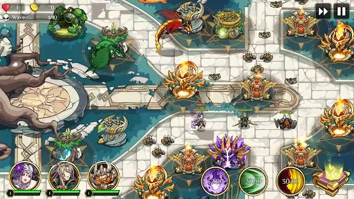 Скриншот 4 — Kingdom War: Tower Defense TD