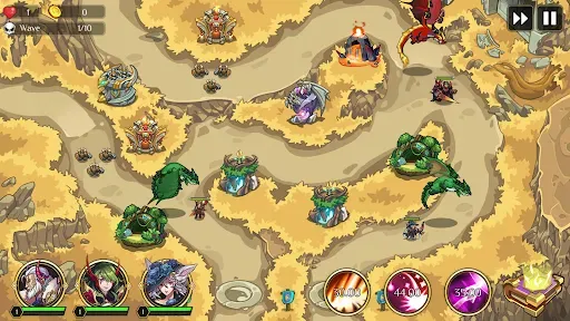 Скриншот 5 — Kingdom War: Tower Defense TD