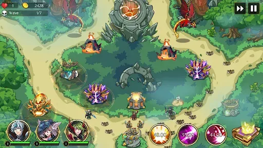 Скриншот 6 — Kingdom War: Tower Defense TD