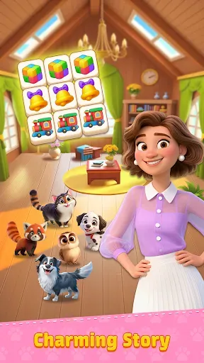 Скриншот 4 — Pet Rescue:Tile Match