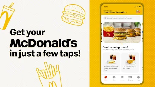 Скриншот 1 — McDelivery PH