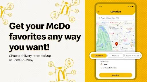 Скриншот 4 — McDelivery PH