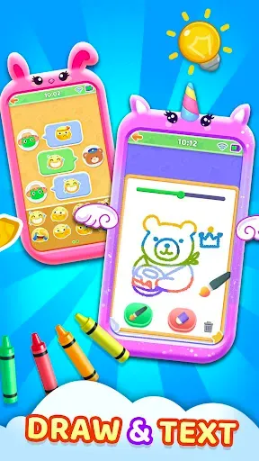 Скриншот 2 — Baby Phone Toy - игра телефон