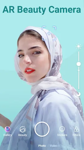 Скриншот 1 — Камера красоты-Селфи, Наклейка
