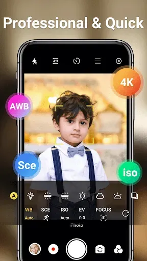 Скриншот 2 — Камера для Android - HD-камера
