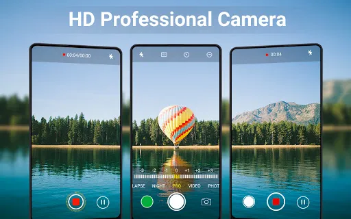 Скриншот 1 — HD-камера для Android: 4K Cam