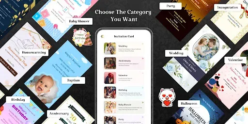 Скриншот 2 — Video Invitation Card Maker