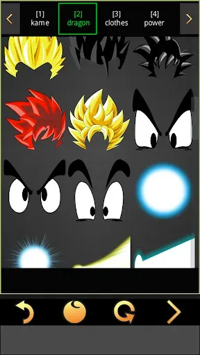 Скриншот 4 — SelfComic: Super Saiyan Photo