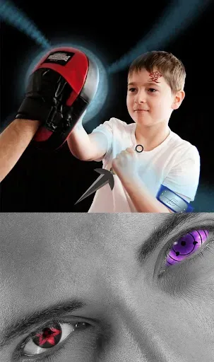 Скриншот 1 — SelfComic: Sasuke Ninja Photo